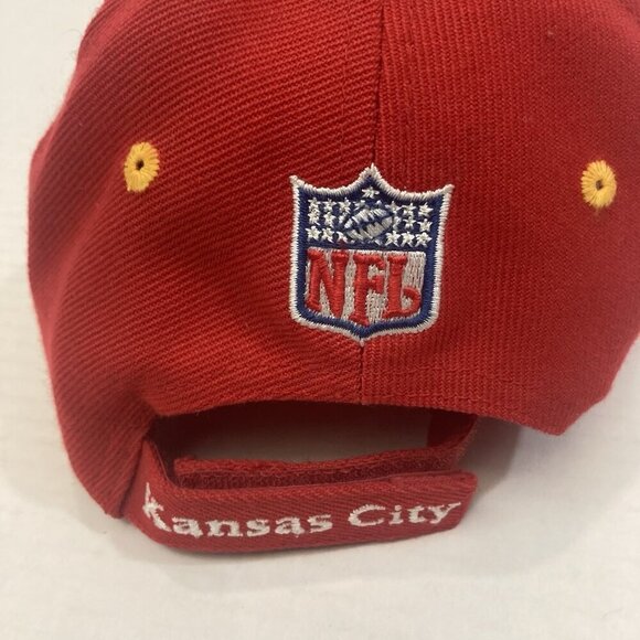 Vintage 90s Kansas City Chiefs Hat Cap Puma Pro Line NFL Wool 1998 NEW RARE - Picture 7 of 12